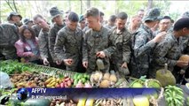 Marines drink cobra blood in Thailand military drill