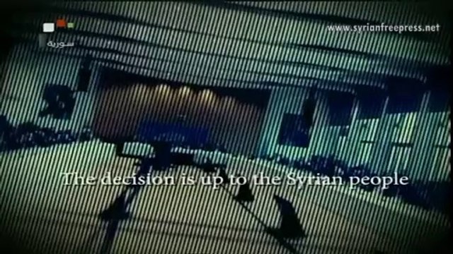 Syrian FM to U.S. John Kerry: The decision is up to the Syrian people