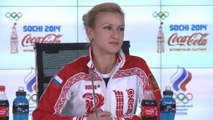 Volosozhar y Trankov, tras su oro en patinaje artístico