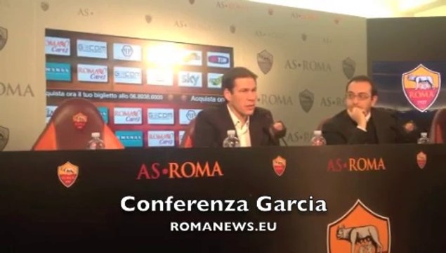 Rudi Garcia in conferenza stampa 15/02/14