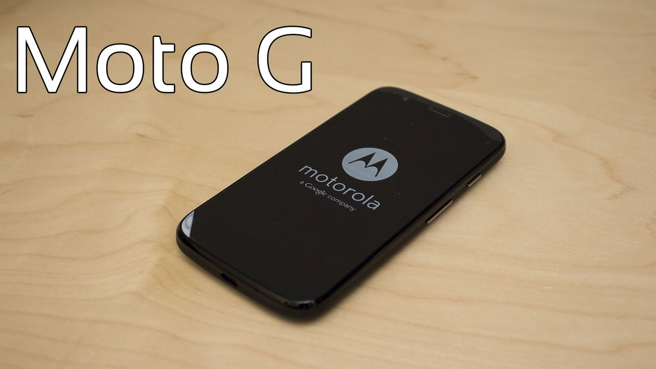 Motorola Moto G - Déballage et présentation