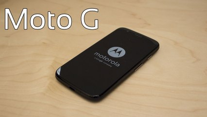 Motorola Moto G - Déballage et présentation