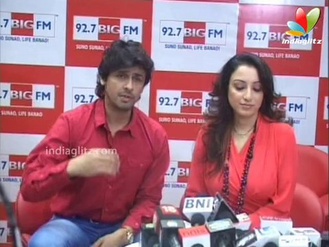 Sonu Nigam & Wife RJ Madhurima Celebrate Valentine's Day at 92.7 Big FM