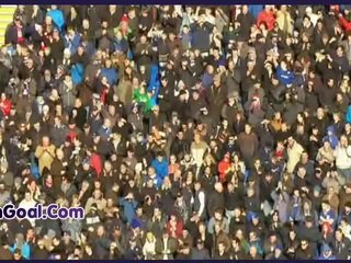 Goal Campbell - Cardiff City 1-1 Wigan - 15-02-2014 Highlights