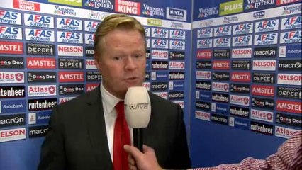 25-11-2012 Ronald Koeman na AZ - Feyenoord