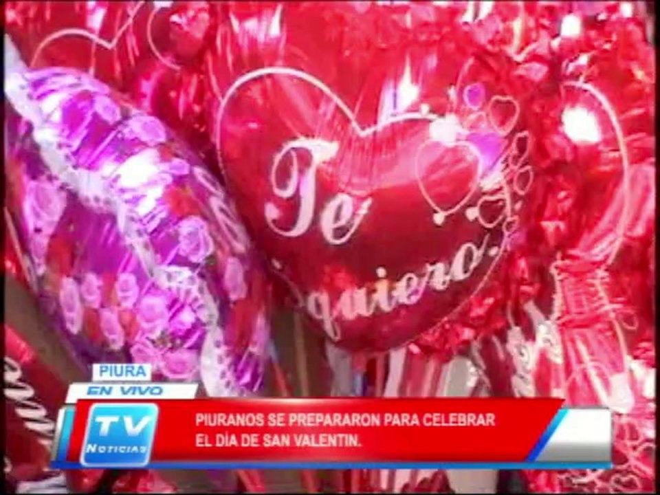 Piuranos se preparar para celerar el día de San Valentín 14 02 14