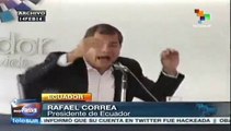Presidente Correa desestima propuesta electoral de Mauricio Rodas