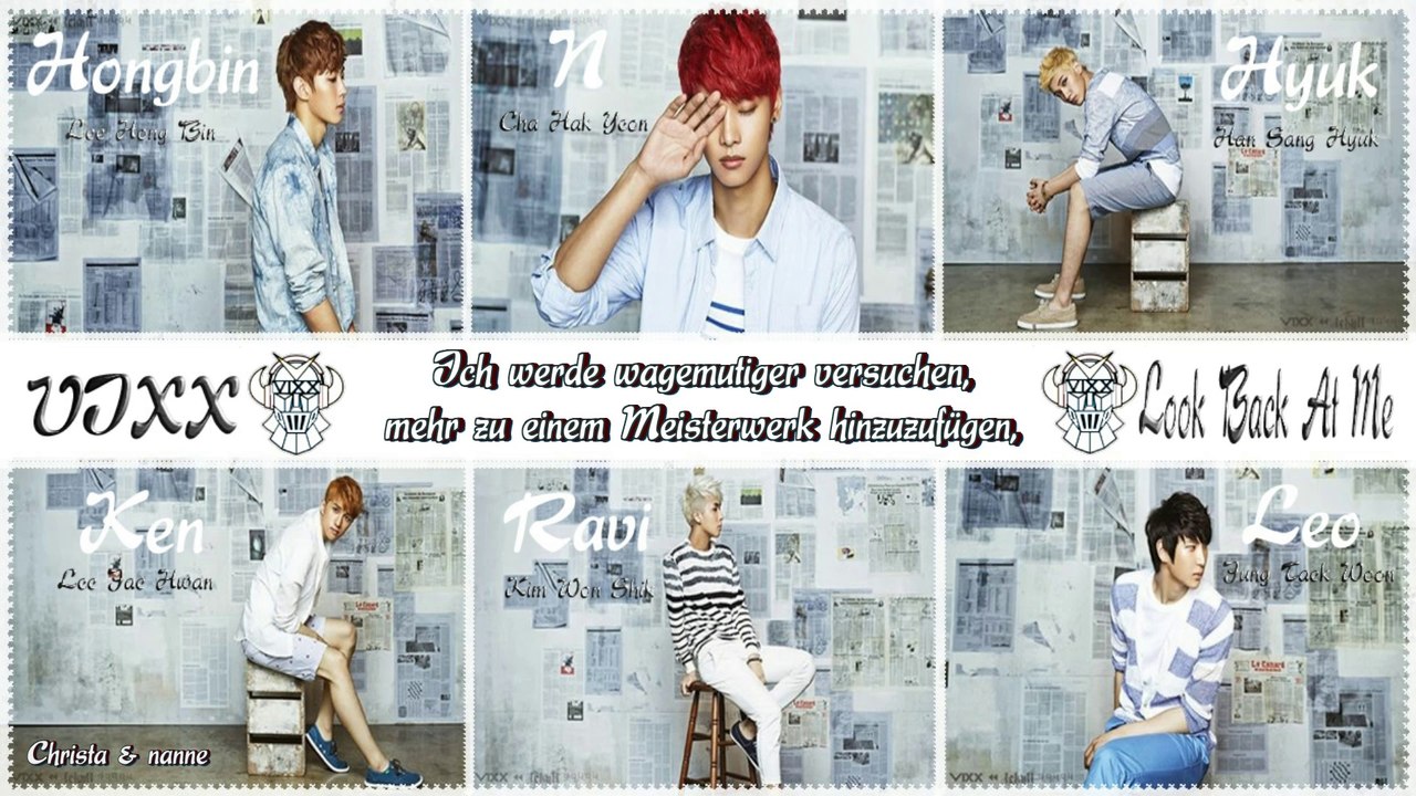 VIXX - Look Back At Me k-pop [german sub]