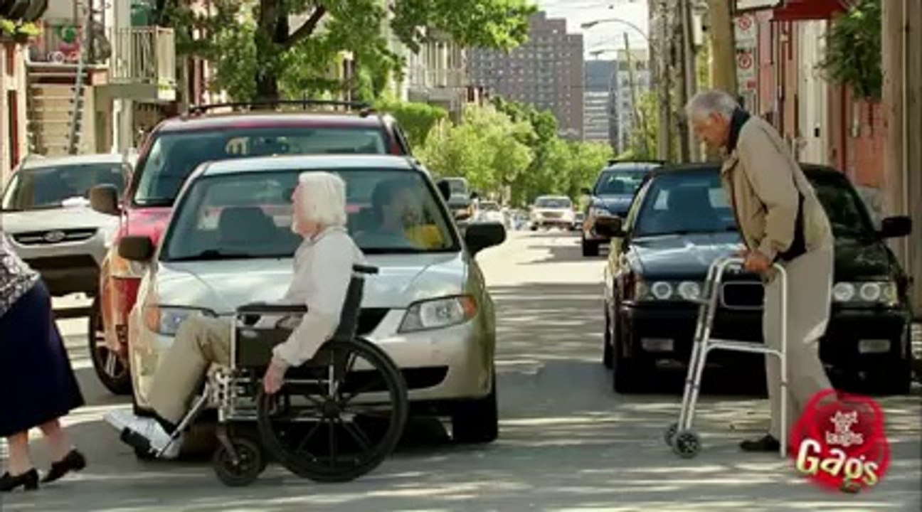 Epic Old Man - Traffic Jam Prank
