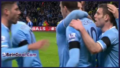 Goal Jovetić - Man City 1-0 Chelsea - 15-02-2014 Highlights