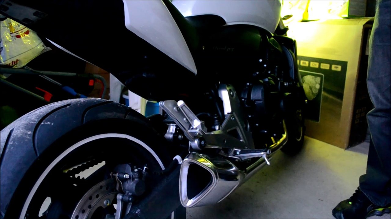 Honda Hornet H6K11-Modification silencieux origine