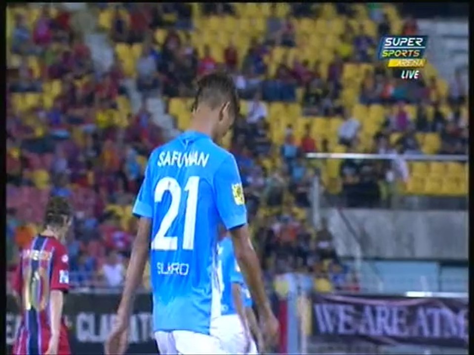 ATM v LionsXII  MSL HT highlights 15 Feb 2014