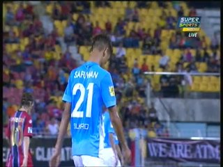 ATM v LionsXII  MSL HT highlights 15 Feb 2014