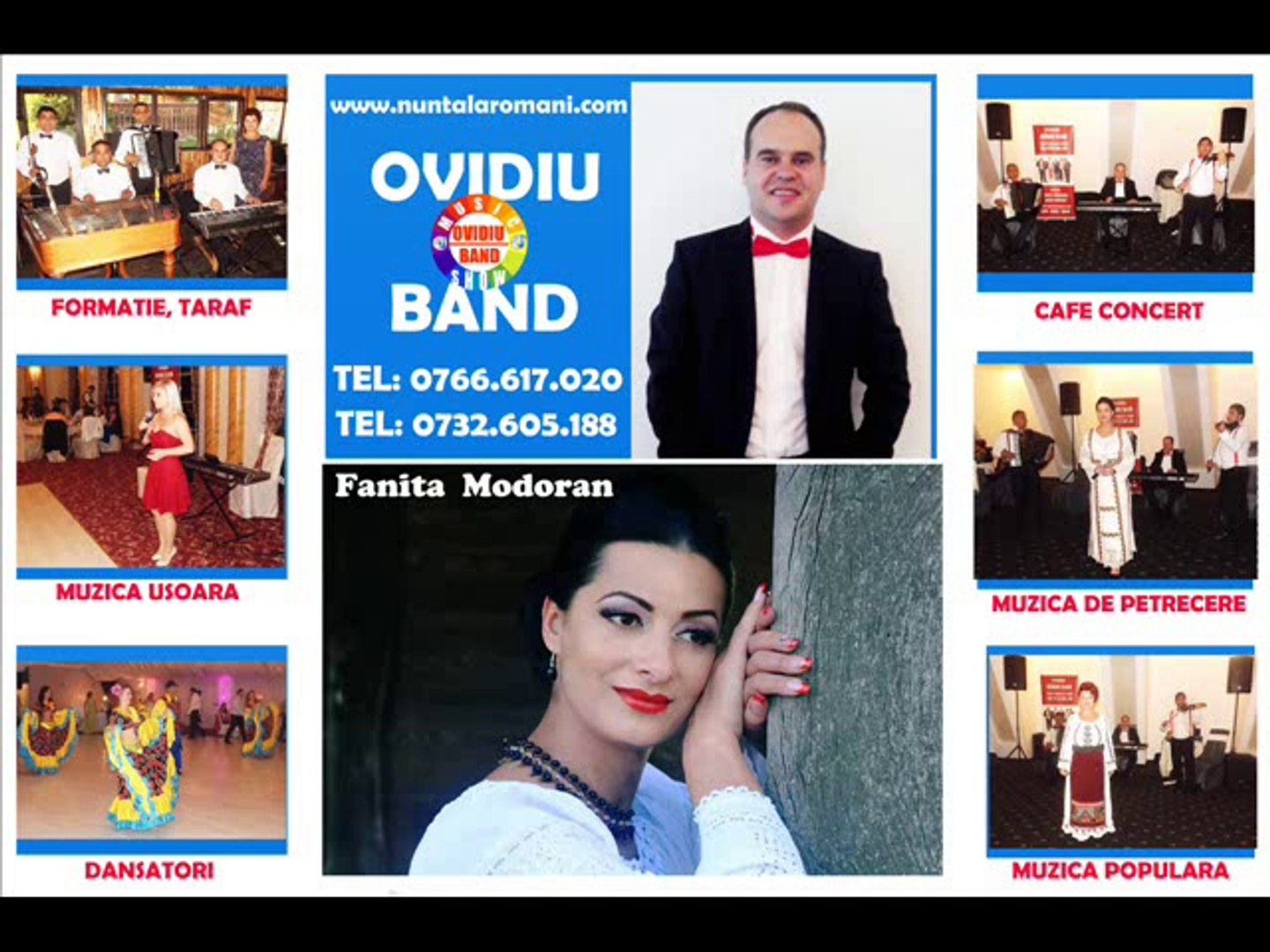 Fanita Modoran Si Formatia Ovidiu Band Colaj Muzica De Petrecere Si De Joc Video Dailymotion