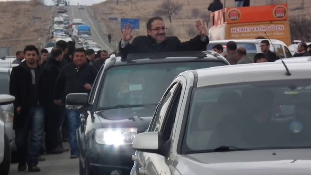 AK PARTİ SEÇİM BÜROSU AÇILIŞI-AFŞİN-M.F.G. SELAMLAMA-HALİL DEMİR