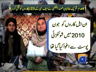 23 FC personnel killed in TTP Custody-17 Feb 2014