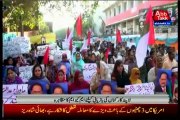Protest in Hyderabad against Enforced disappearance & Extra Judicial Killing of MQM workers in Karachi
