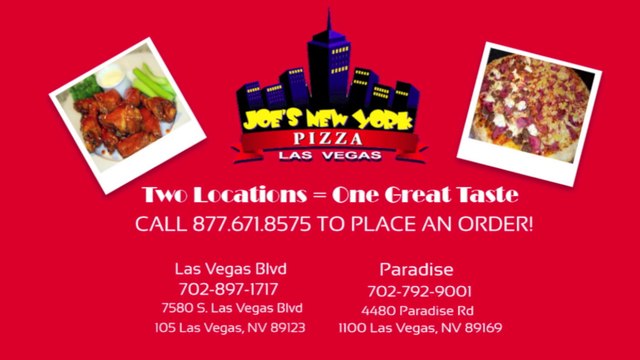Who Has The Best Delivery Pizza Las Vegas | Joe's New York Pizza in Las Vegas pt. 9
