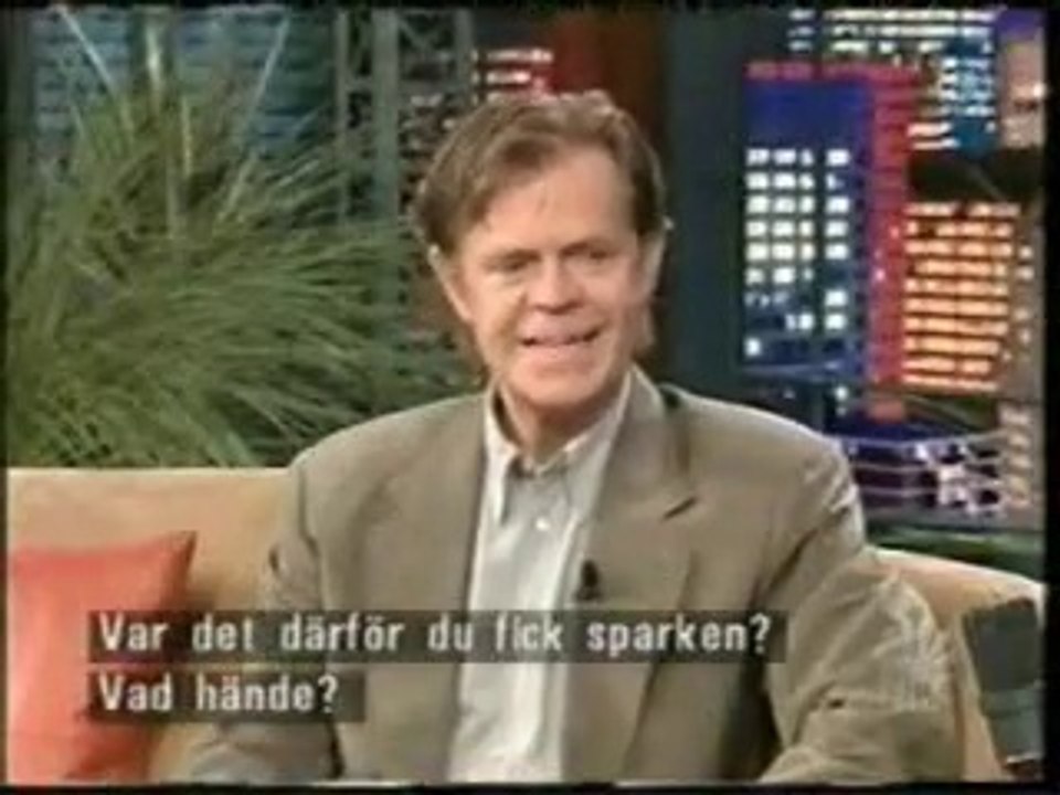 William H. Macy - Leno 2006