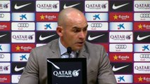 Jémez: ''Sabíamos que íbamos a encontrarnos un Barcelona fuerte''