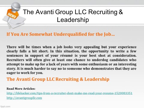 Tips from a Recruiter Dont Make Me Read Your Resume