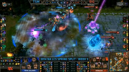 LCS NA W5D1 Game 4 TSM vs DIG