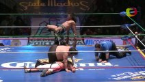 Blue Panther, Rush, Super Porky vs Felino, Negro Casas, Shocker