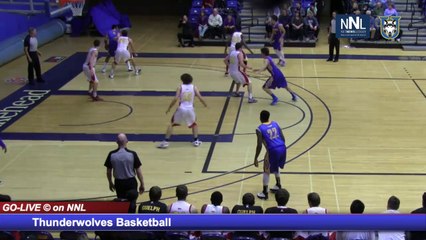 Thunderwolves Basketball - 1:11 left in first half