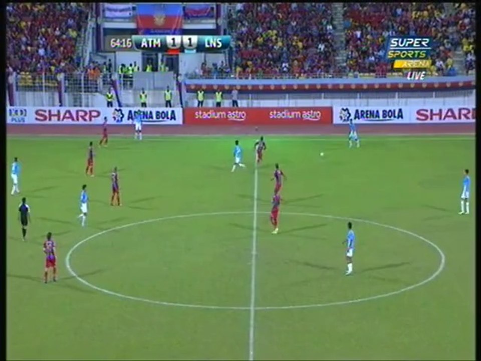 ATM v LionsXII (1-2) 2nd half MSL 15 Feb 2014
