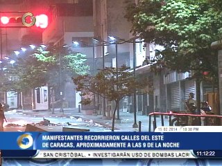 Protesta en Chacao dejó al menos 17 heridos y destrozos a comercios