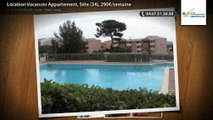 Location Vacances Appartement, Sète (34), 290€/semaine