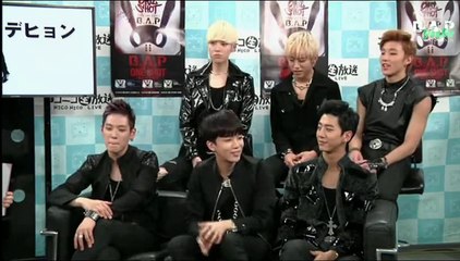 [ENG SUB] 131104 B.A.P One Shot Release Event on Niconico Channel Part 5