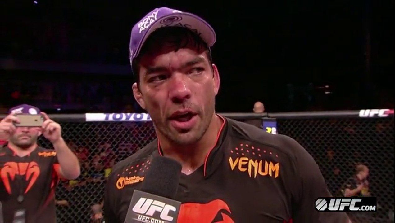 Fight Night Jaragua: Lyoto Machida Post-fight Interview