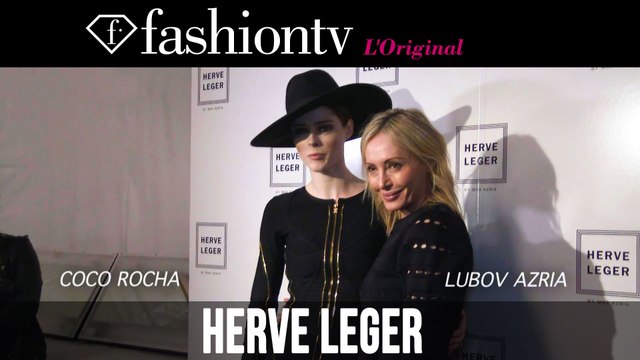 Hervé Léger Fall/Winter 2014-15 Backstage ft Coco Rocha | New York Fashion Week NYFW | FashionTV