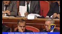 Governo: Vernola, Renzi cambia stile ma non la sostanza