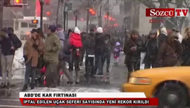 ABD'de kar fırtınası