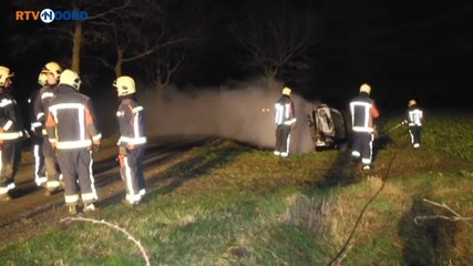 Auto drie weken na aankoop in lichterlaaie - RTV Noord