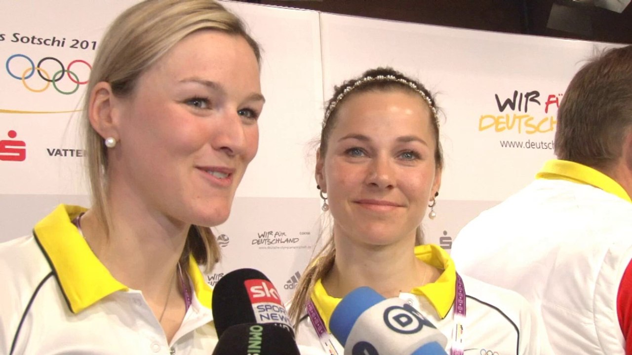 Sotschi 2014: Bronze-Mädels: 'Im Team am schönsten'