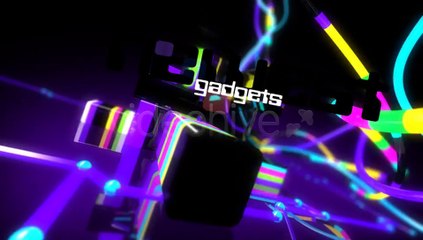 Hi-tech color cubes - After Effects Template