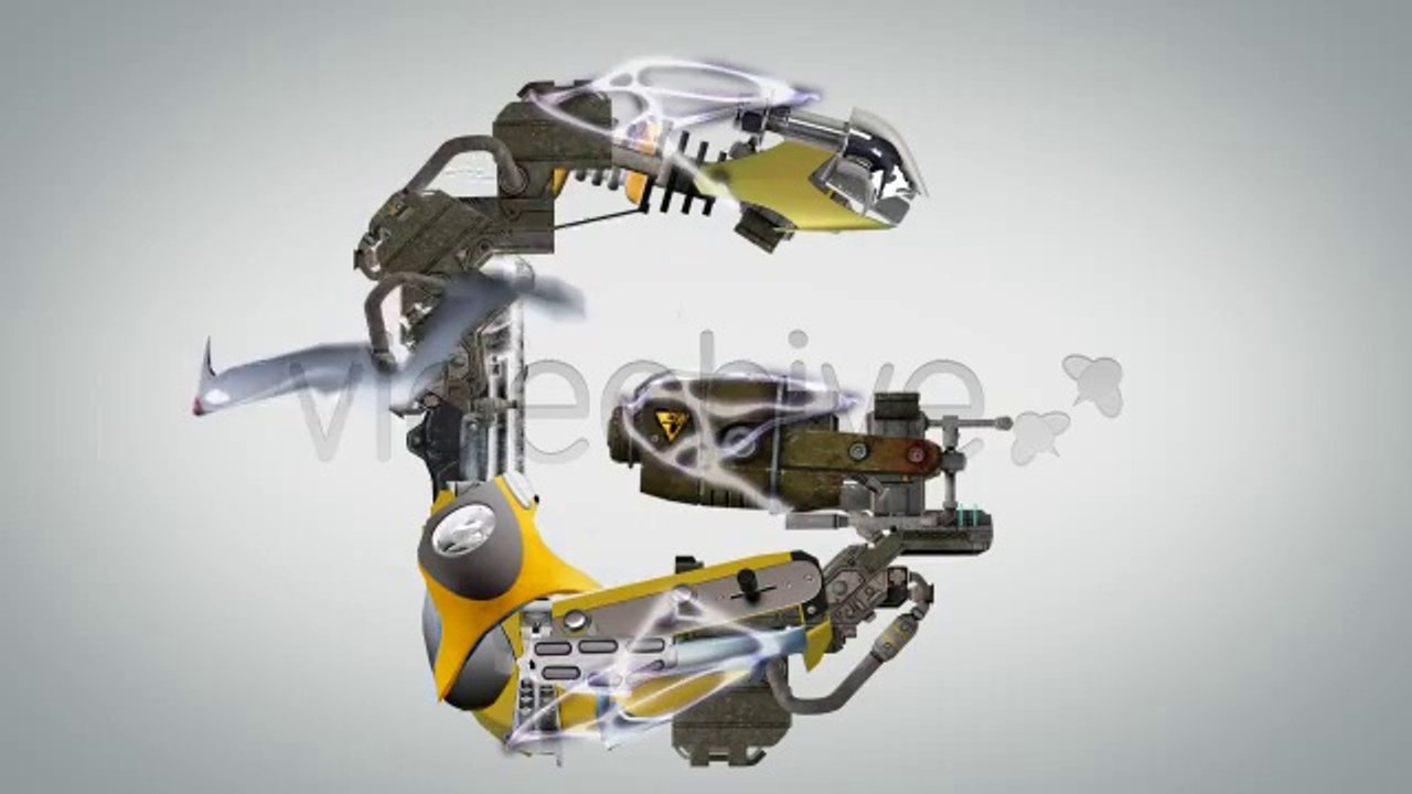 The Scrap - Transforming Alphabet - After Effects Template