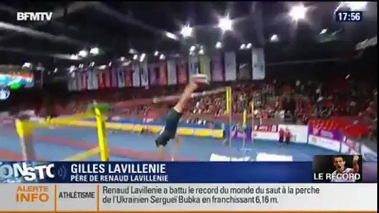 Renaud Lavillenie bat le record du monde en salle avec 6m16 (15 02 2014) - YouTube2