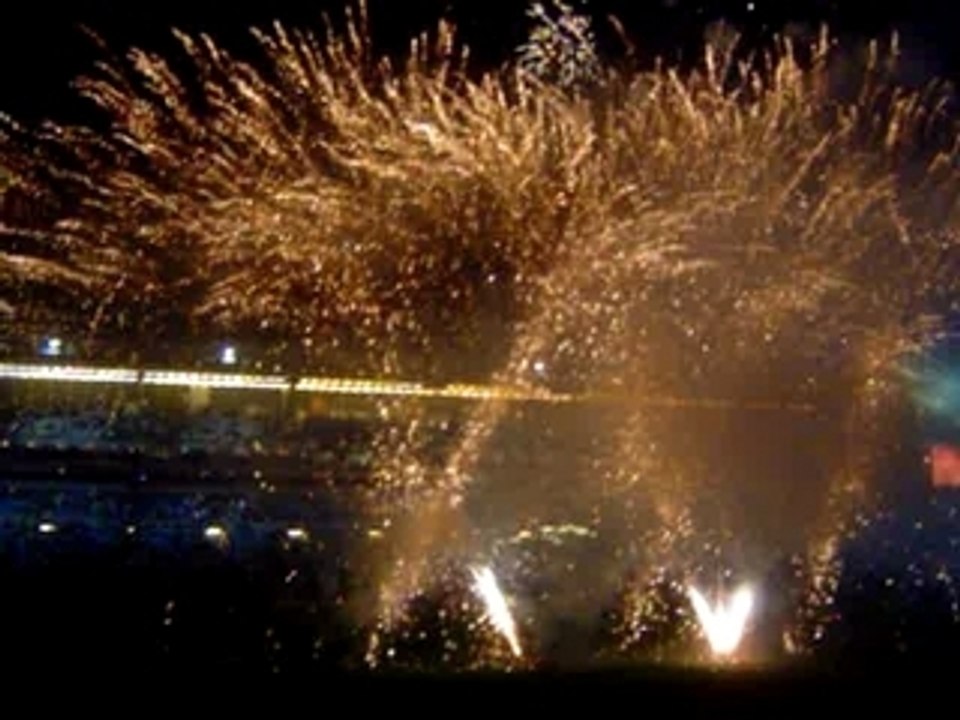FEU D'ARTIFICE AU VELODROME