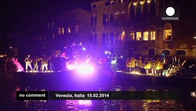 Venice Carnival: Zombie walk and aquatic show highlights of first day of celebrations