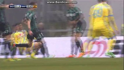 Great goal by Insigne against Sassuolo (Serie A matchday 24)