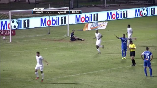 هدف الاهلي الثاني من لويس ليال (2) في الفتح - الاهلي 4-0 الفتح - دوري جميل 14/02/2014 HD