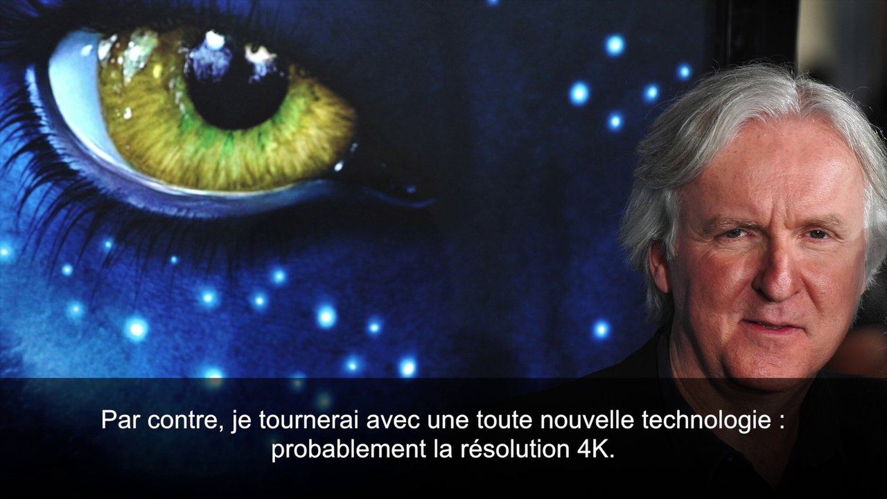 Suites d'"Avatar" : "Je crois que ça va être spectaculaire", révèle James Cameron