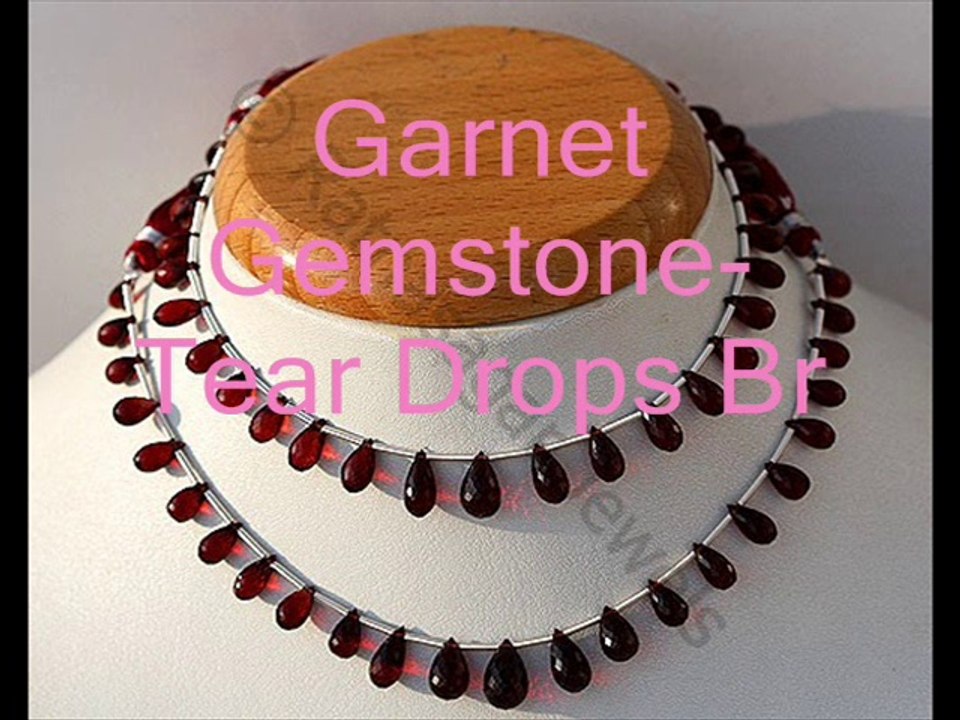 Garnet Gemstone Beads