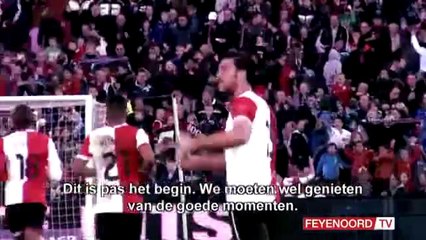 15-12-2012 Pellè is gelukkig bij Feyenoord