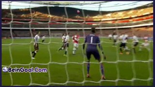 Goal Oxlade-Chamberlain - Arsenal 1-0 Liverpool - 16-02-2014 Highlights