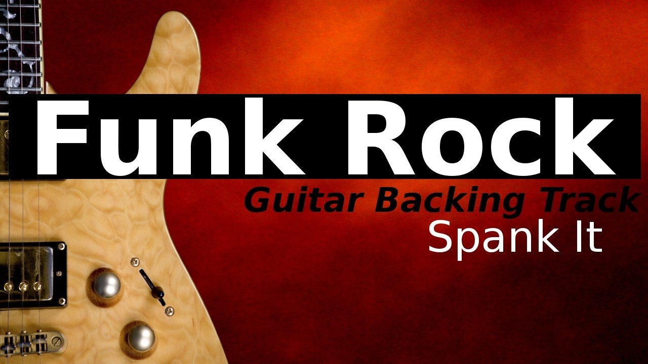 Funk Banking Track for Guitar in E Minor - Spank It